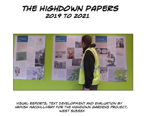 Visual report for Highdown Gardens project