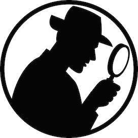 Detective silhouette