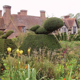 Photograph of Great Dixter house and gardens